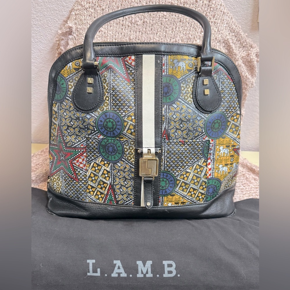 🐑🐑💋 Vintage L.A.M.B. Bowler Handbag by Gwen Stefani